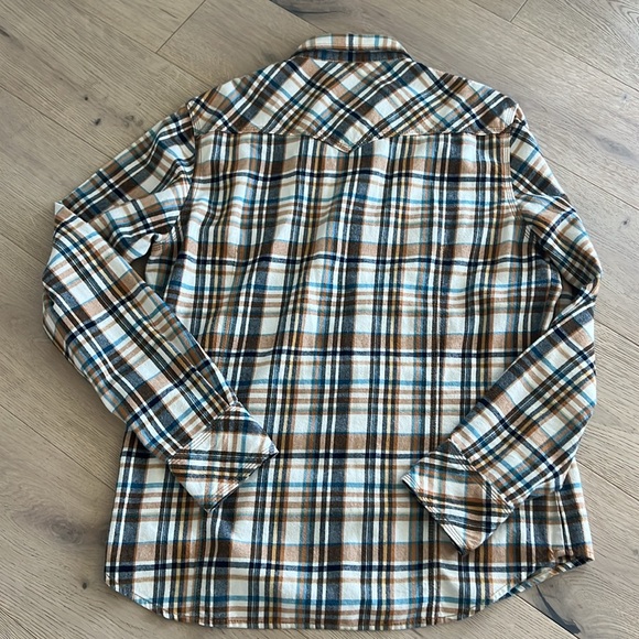 True Religion Flannel Plaid Western Snap Men's Size XXXL - Picture 6 of 7